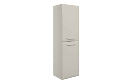 Penni 400mm Wall Hung 2 Door Midi Boy Unit - Matt Latte