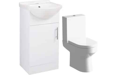 Kasai 450mm Vanity & C/C Toilet Pack