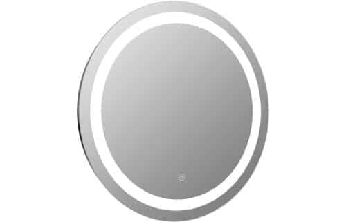 Nanda Devi 600mm Round Front-Lit LED Mirror