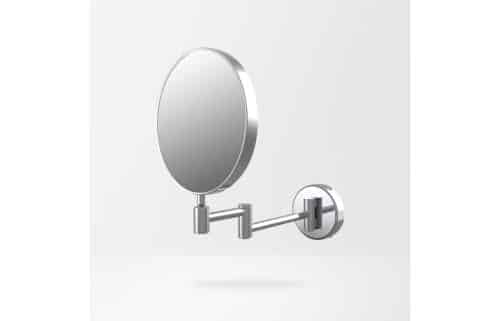 K2 Round Cosmetic Mirror - Chrome