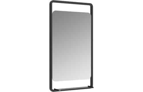 Ushba 500mm Rectangle Mirror w/Shelf