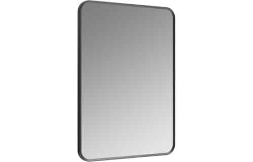 Diran 600x800mm Rectangle Mirror - Matt Black