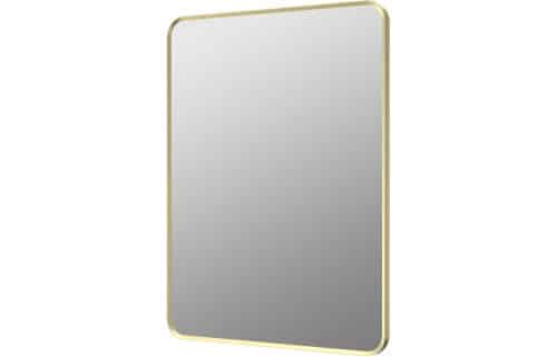 Diran 600x800mm Rectangle Mirror - Brushed Brass