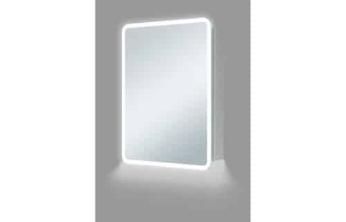 Everest 500mm 1 Door LED Mirrored Cabinet