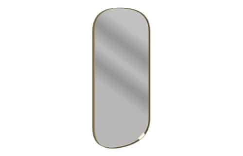 Diran 800x400mm Oblong Mirror - Brushed Bronze