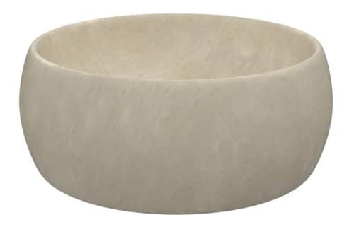 Kama 400mm Ceramic Washbowl - Stone Effect