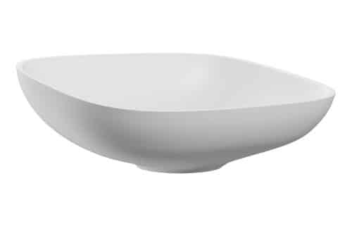 Briscoe 500x380mm 0TH Resin Washbowl - White