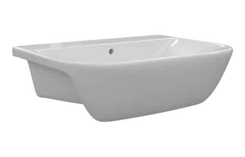 Lawrence 520x400mm 1TH Semi Recessed Basin
