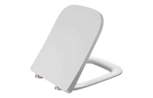 Magdalena Square Soft Close Toilet Seat (Slim Depth) - White