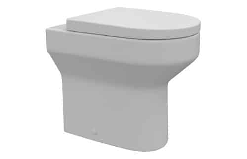 Fraser Rimless Back To Wall Comfort Height WC & Soft Close Seat