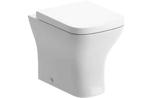 Lawrence Rimless Back To Wall WC & Wrapover Soft Close Seat