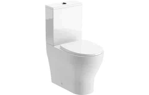 Han Rimless Short Projection Close Coupled Fully Shrouded WC & Soft Close Seat
