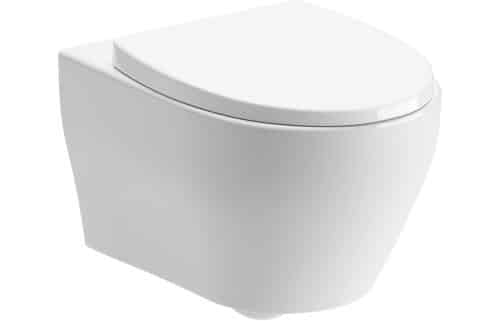 Han Rimless Wall Hung WC & Soft Close Seat