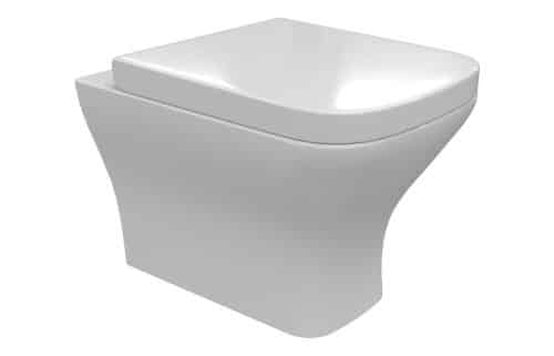 Lawrence Rimless Comfort Height Back To Wall WC & Wrapover Soft Close Seat