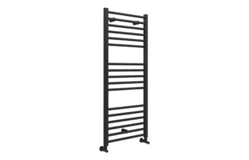 Erebus Straight 30mm Ladder Radiator (500x1200x30mm) - Matt Black