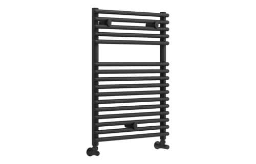 Stromboli Round Ladder Radiator (500x730x50mm) - Black