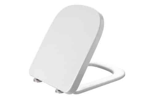 Magdalena Square Soft Close Toilet Seat - White