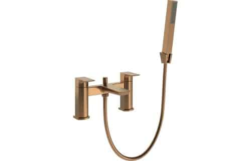 Ellen Bath/Shower Mixer - Brushed Bronze