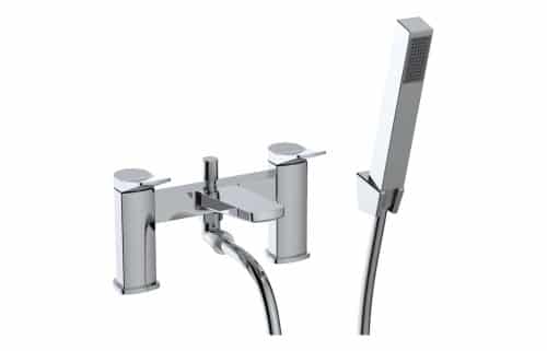 Esk Bath/Shower Mixer & Bracket - Chrome