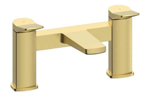 Esk Bath Filler - Brushed Brass