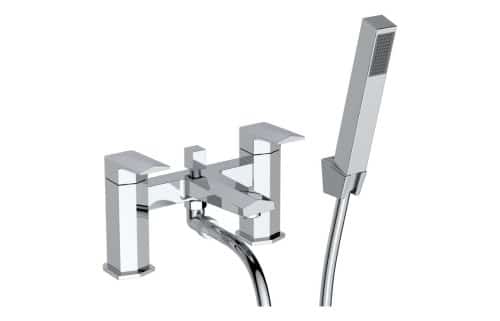 Yeo Bath/Shower Mixer & Bracket - Chrome