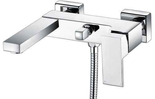 Coly Wall Mounted Shower Mixer & Shower Kit - Chrome