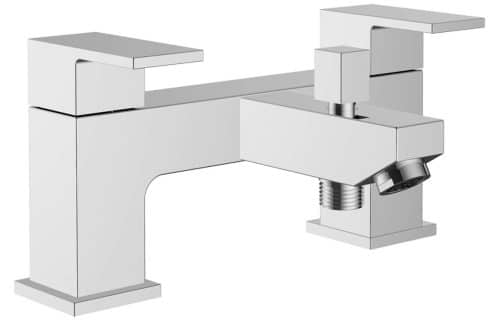 Otter Bath/Shower Mixer & Bracket - Chrome