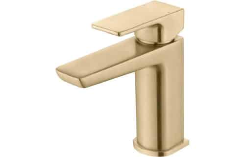 Ellen Basin Mixer & Waste - Brushed Brass