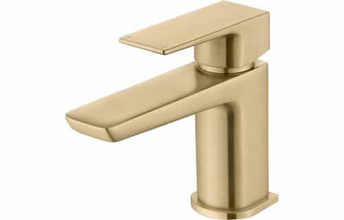 Ellen Cloakroom Basin Mixer & Waste - Brushed Brass