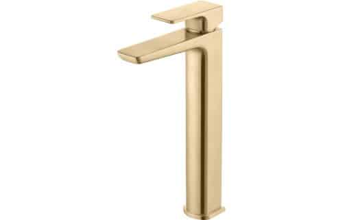Ellen Tall Basin Mixer - Brushed Brass
