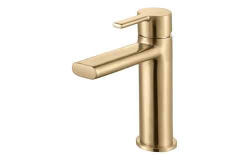 Keekle Basin Mixer - Brushed Brass
