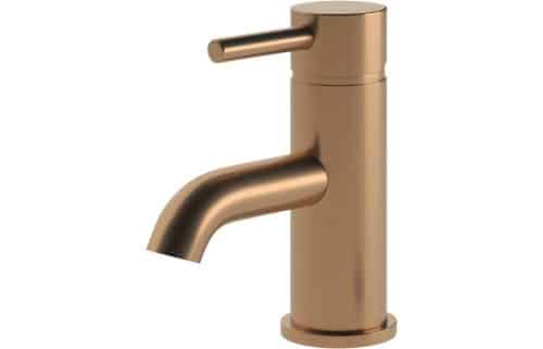 Monnow Basin Mixer & Waste - Brushed Bronze