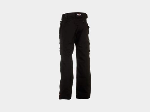Dagan Black Back Herock Dagan Trouserss Black