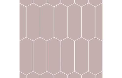 Fibo Urban - Dusky Pink (Elongated Hexagonal) - Pk/2