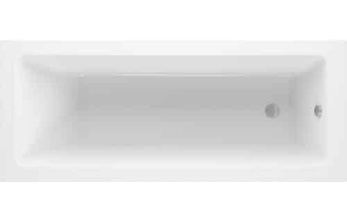 Colosseum Square Single End SUPERCAST 1700x700x550mm 0TH Bath w/Legs