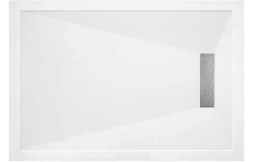 25mm Linear 1400x900mm Slim Rectangular Tray & Waste