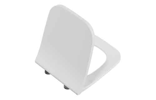 VitrA Integra Square Soft Close Slim Toilet Seat - White