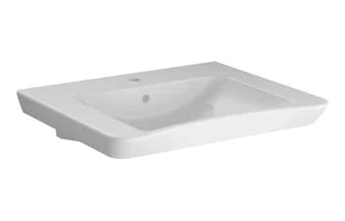 VitrA S20 650x560mm 1TH Basin w/Overflow - White
