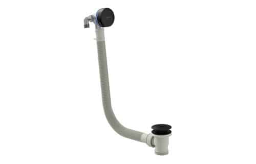VitrA Round Bath Filler Waste - Matt Black