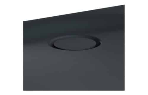 VitrA Leaf Shower Tray Syphone Waste - Matt Anthracite