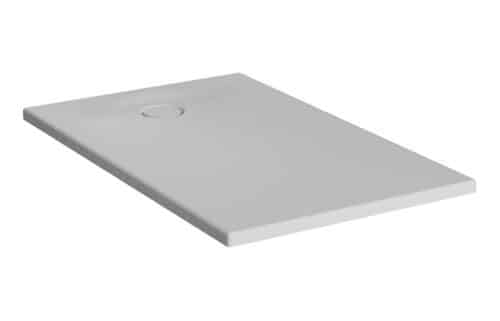 VitrA Leaf 1200mm x 750mm Rectangular Tray - Matt Gray