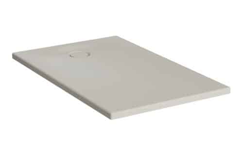 VitrA Leaf 1200mm x 750mm Rectangular Tray - Matt Taupe