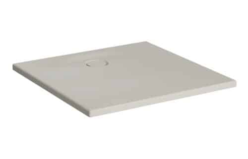 VitrA Leaf 900mm x 800mm Rectangular Tray - Matt Taupe