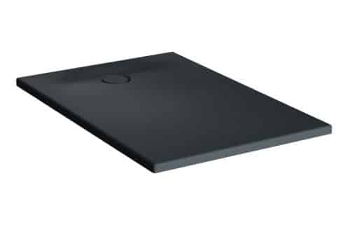 VitrA Leaf 1200mm x 800mm Rectangular Tray - Matt Anthracite