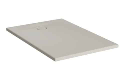 VitrA Leaf 1200mm x 800mm Rectangular Tray - Matt Taupe