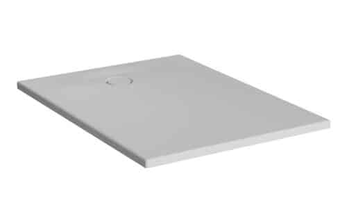 VitrA Leaf 1000mm x 900mm Rectangular Tray - Matt Gray