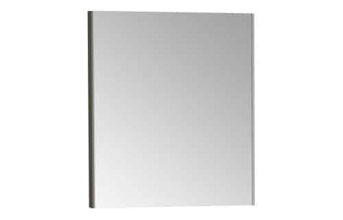VitrA 620x695mm Rectangular Mirror - Brushed Chrome