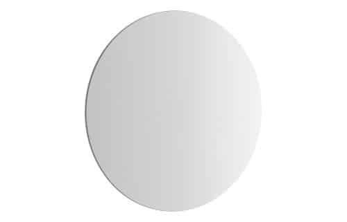 VitrA 995x995mm Round Mirror - Brushed Chrome