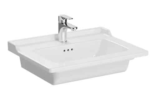 VitrA Integra Classic 610x475mm 1TH Vanity Basin Only - White
