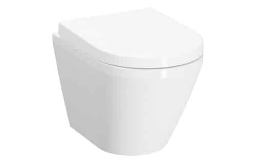 VitrA Integra Rimless Short Projection Wall Hung Pan Only - White